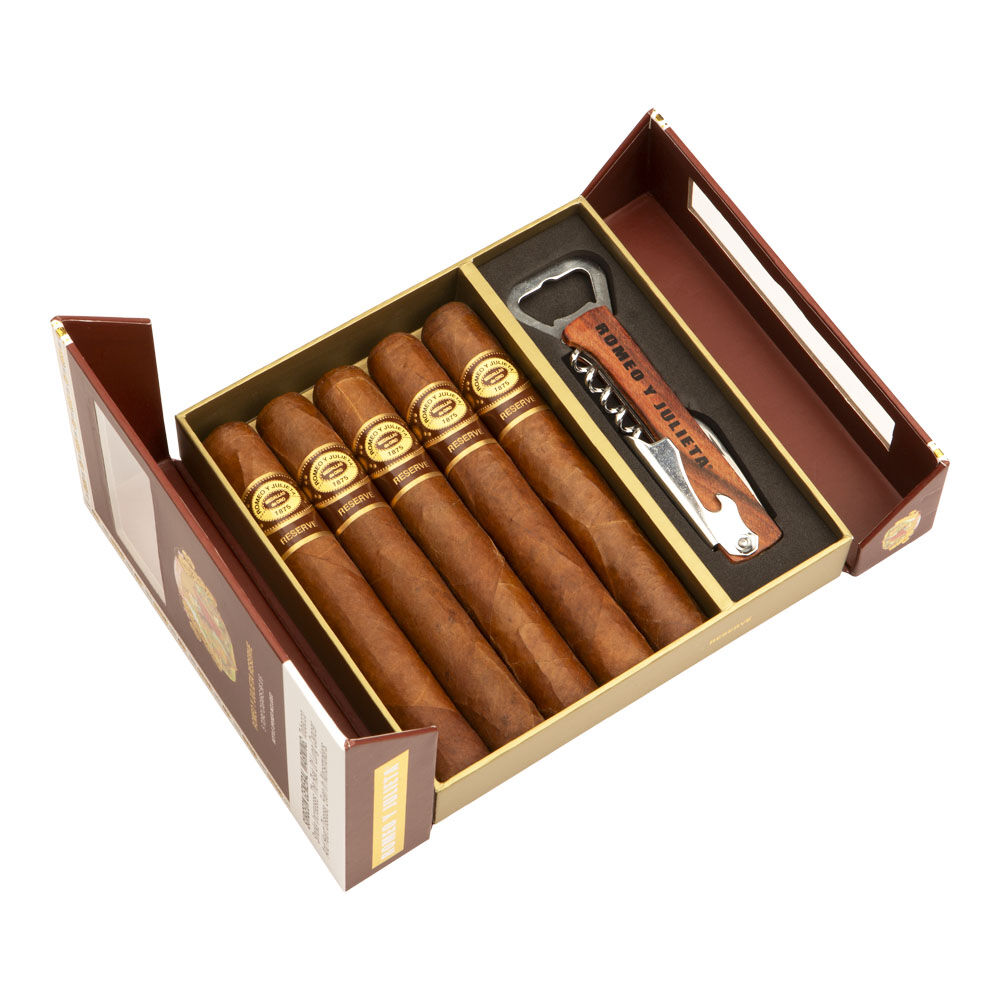 Cigar Samplers - Romeo 5ct + Wine Opener